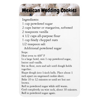 Mexicaanse Trouwkoekjes Recept Magneet Koelkast