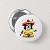 Mexicaanse tux ronde button 5,7 cm (Voorkant /achterkant)
