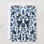 Mexicaanse uitnodiging tot weddenschap Otomi - mar (Achterkant)