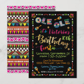 Mexicaanse uitnodiging voor de verjaardag van Fies (Voorkant / Achterkant)