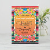 Mexicaanse uitnodiging voor een goudweddenschap (Staand voorkant)