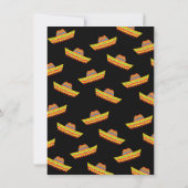 Mexicaanse uitnodiging voor Fiesta Post Wedding Fi (Achterkant)