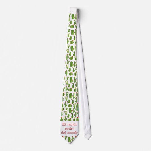 Mexicaanse Vaderdag: Cactus stijl Stropdas (Voorkant)