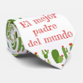 Mexicaanse Vaderdag: Cactus stijl Stropdas (Opgerold)