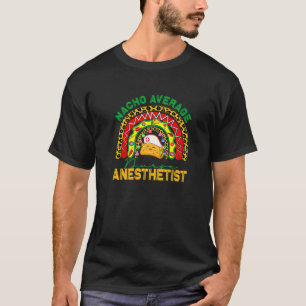 Mexicaanse Verpleegster Rainbow Taco Nacho Gemidde T-shirt
