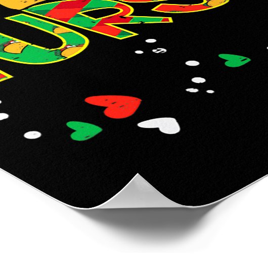 Mexicaanse verpleegster Taco Stethoscoop Cinco de  Poster (Hoek)