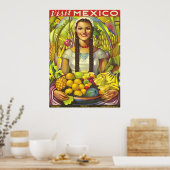 Mexicaanse vintage poster (Keuken)