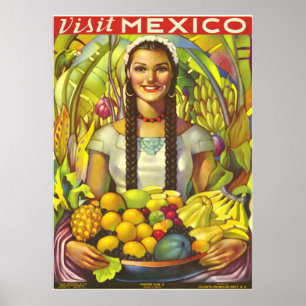 Mexicaanse vintage poster