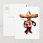 mexicaanse violist briefkaart (Voorkant / Achterkant)