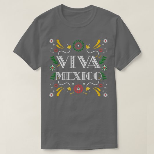 Mexicaanse Viva Mexico T-shirt (Design voorkant)