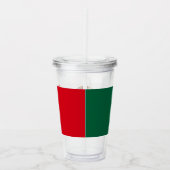 Mexicaanse vlag acryl drinkbeker (Rechts)