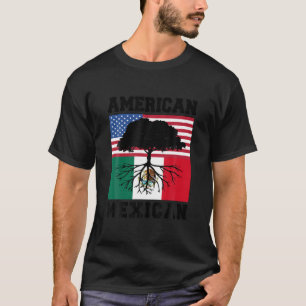 Mexicaanse vlag Amerikaans Mexico VS Pride Mexicaa T-shirt