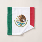 Mexicaanse vlag bad handdoek (Wasdoekje)