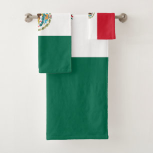 Mexicaanse vlag bad handdoek