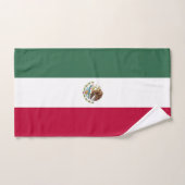 Mexicaanse vlag bad handdoek (Handdoek)