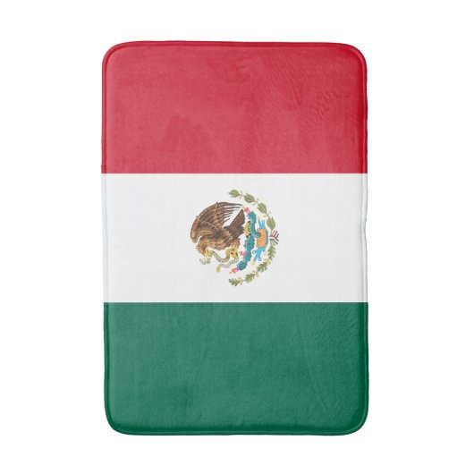 Mexicaanse vlag badmat (Voorkant Verticaal)