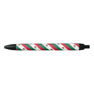 Mexicaanse vlag balpen zwarte inkt pen