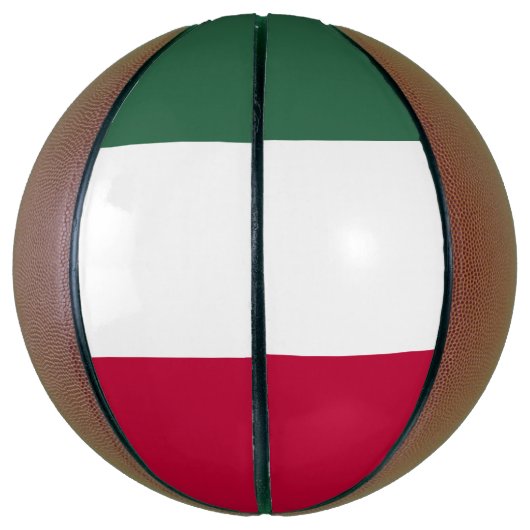 Mexicaanse vlag basketbal (Verticaal)