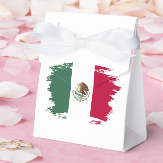 Mexicaanse vlag bedankdoosjes (Huwelijk)