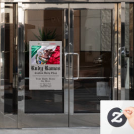 Mexicaanse vlag Bedrijfs van het Venster van het H Raamsticker