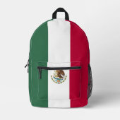 Mexicaanse vlag bedrukte rugzak (Voorkant)