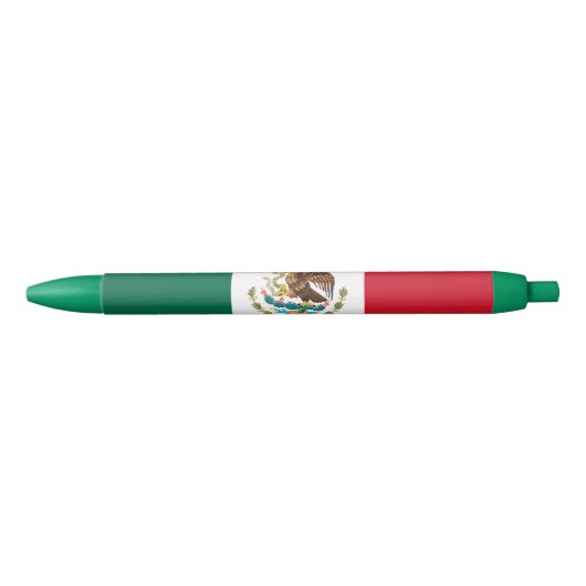 Mexicaanse vlag blauwe inkt pen (Voorkant)