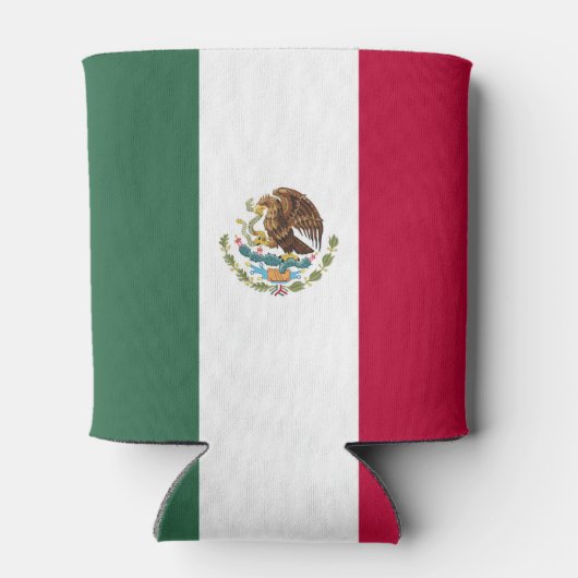 Mexicaanse vlag blikjeskoeler (Achterkant)