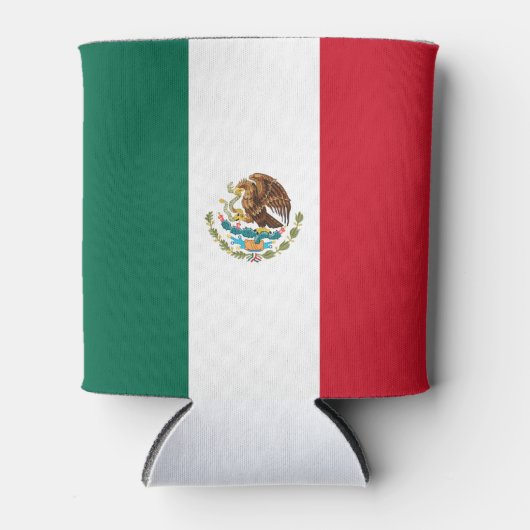 Mexicaanse vlag blikjeskoeler (Voorkant)