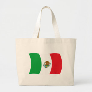Mexicaanse Vlag Boodschappentas Grote Tote Bag
