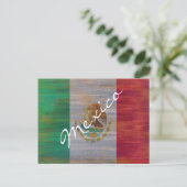 Mexicaanse vlag briefkaart (Staand voorkant)