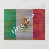 Mexicaanse vlag briefkaart (Voorkant)