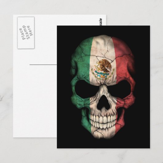  Mexicaanse vlag Briefkaart (Voorkant / Achterkant)