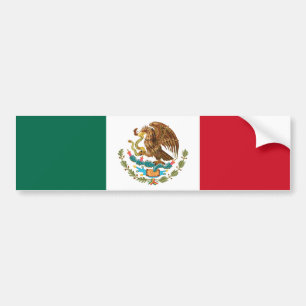 Mexicaanse vlag bumpersticker