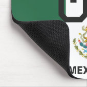 Mexicaanse Vlag Bureaublad Doel Kick Aangepaste Na Muismat (Hoek)