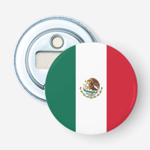 Mexicaanse vlag button flesopener