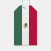 Mexicaanse vlag cadeaulabel (Achterkant)