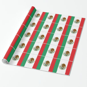Mexicaanse vlag cadeaupapier