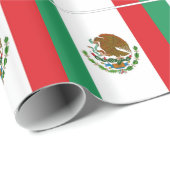 Mexicaanse vlag cadeaupapier (Rol Hoek)