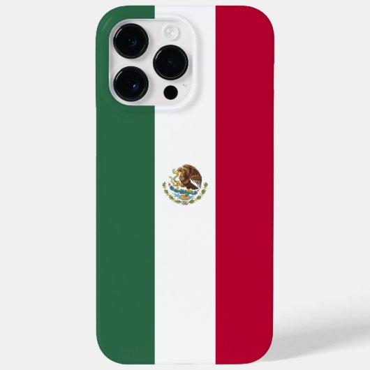 Mexicaanse vlag Case-Mate iPhone case (Achterkant)