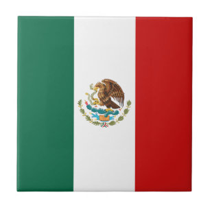 Mexicaanse vlag Ceramic Tile Tegeltje