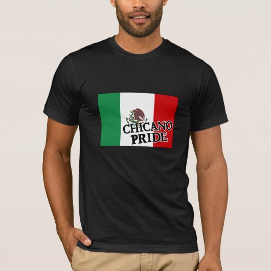 Mexicaanse vlag Chicano Pride T-shirt (Voorkant)