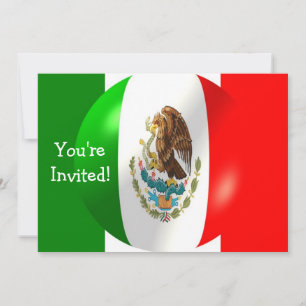 Mexicaanse vlag Design Any Occasion Kaart