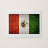 Mexicaanse vlag Design Legpuzzel (Horizontaal)