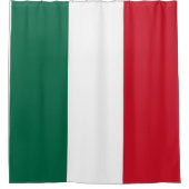 Mexicaanse vlag Douchegordijn - Vetgedrukte kleur  (Voorkant)