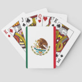Mexicaanse vlag Eagle Pokerkaarten (Achterkant)
