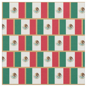 Mexicaanse vlag en Mexicaanse mode Fabric/sport Stof