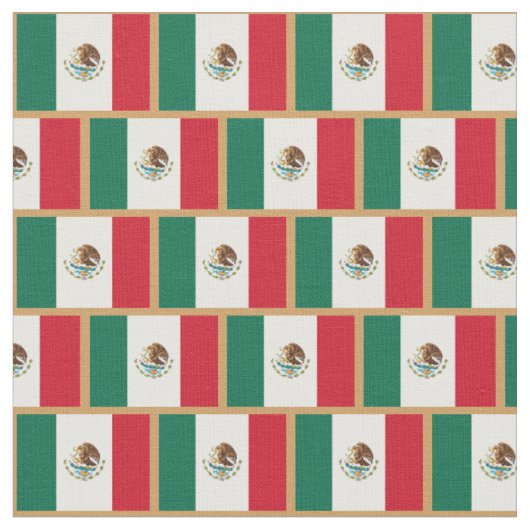Mexicaanse vlag en Mexicaanse mode Fabric/sport Stof (Close Up)