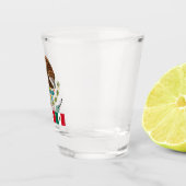 Mexicaanse vlag en Mexicaanse vaderland Sho Shot Glas (Rechts)