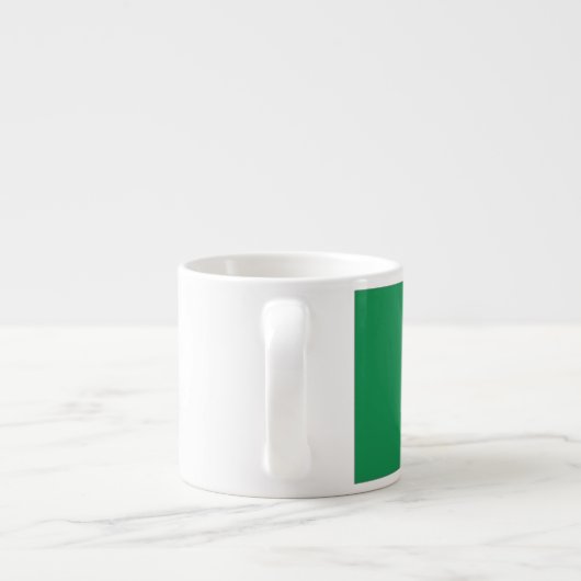 Mexicaanse vlag espresso kop (Achterkant)