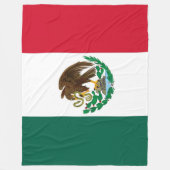 MEXICAANSE VLAG FLEECE DEKEN (Voorkant)